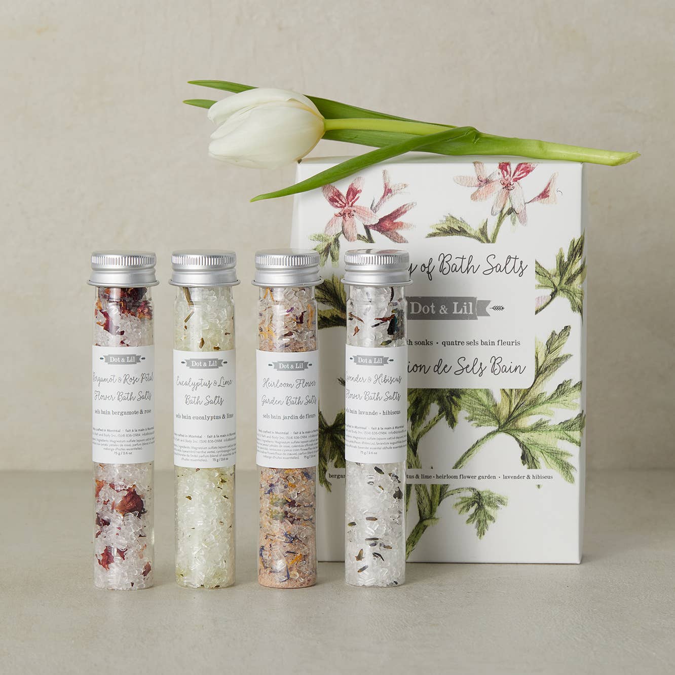 Library of Bath Salts gift set
