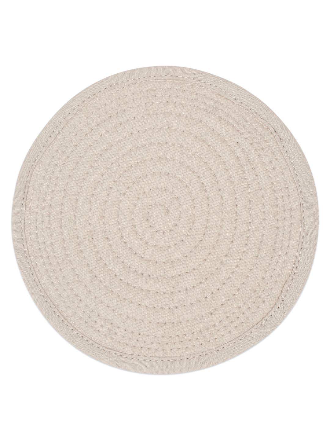 Set of 4 Quilted Coaster | Quilted Fabric Drink Coaster