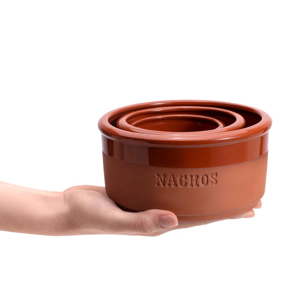 Terracotta Serving Bowls - Set of 3 | Bowlero