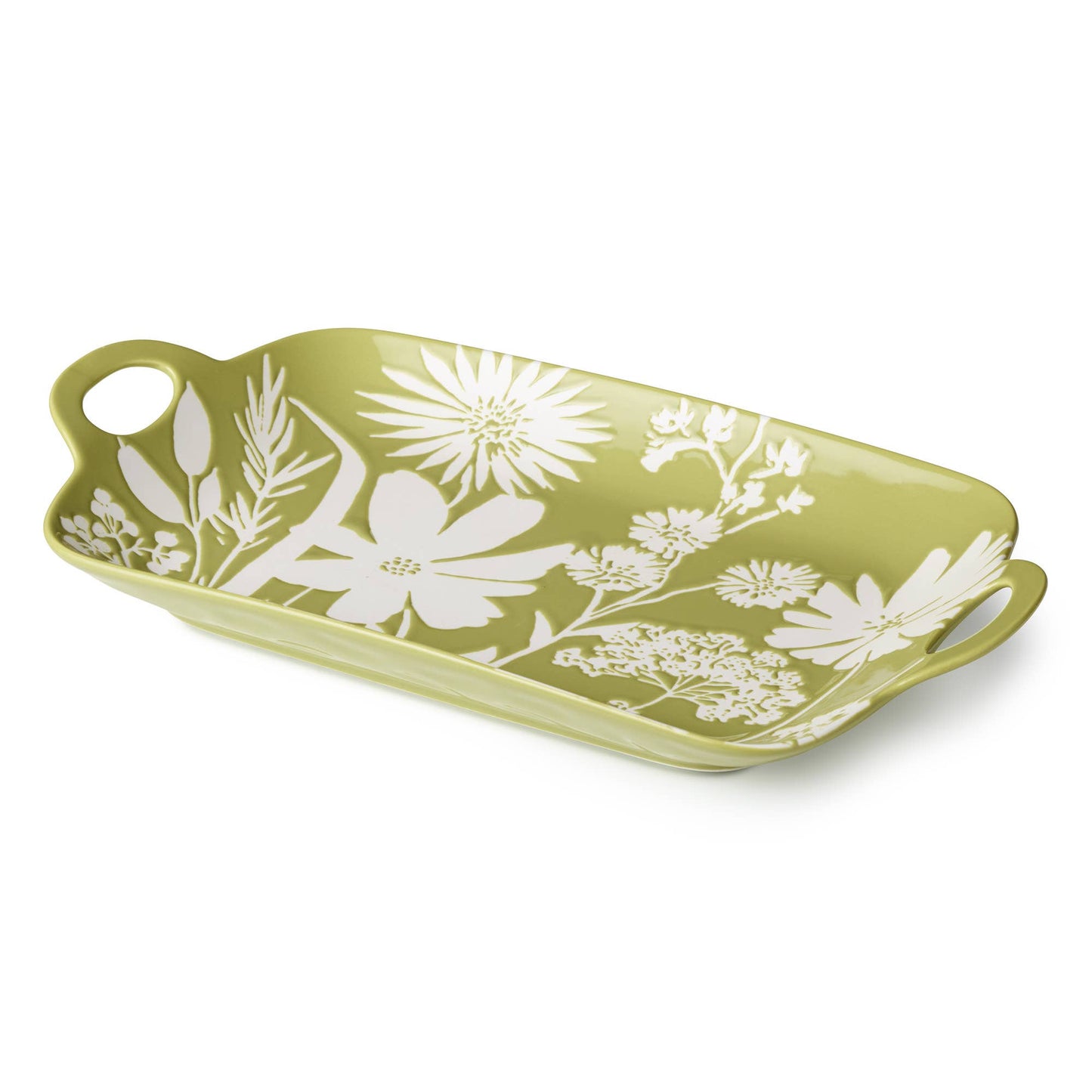 Wildflowers Wax off Rectangular Platter