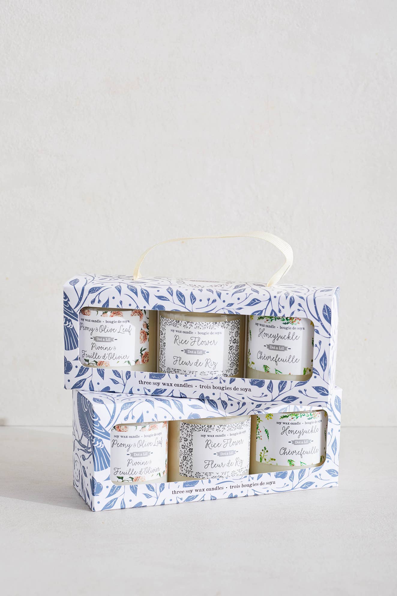 Candle trio gift set