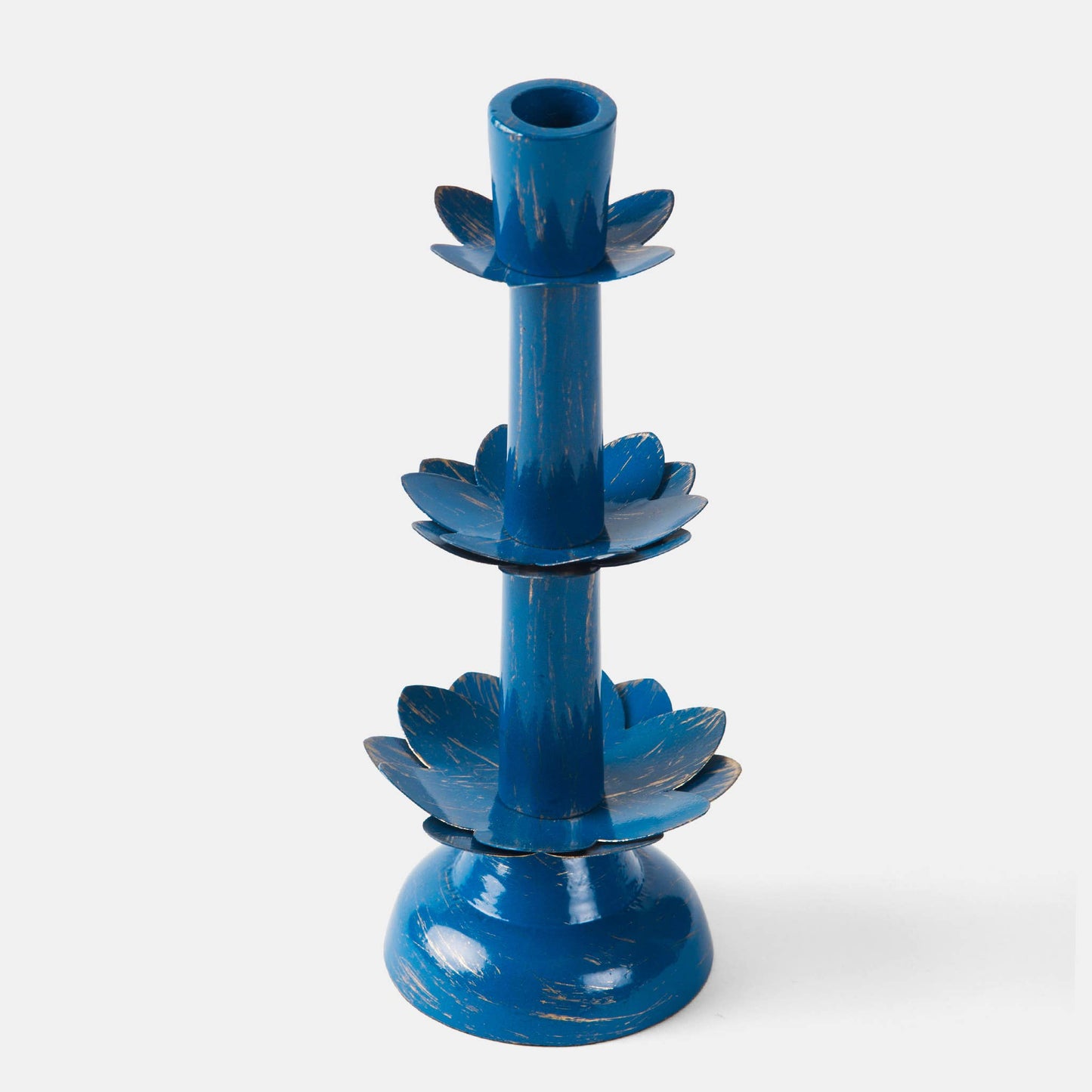 Lotus Bloom Tapered Candleholders