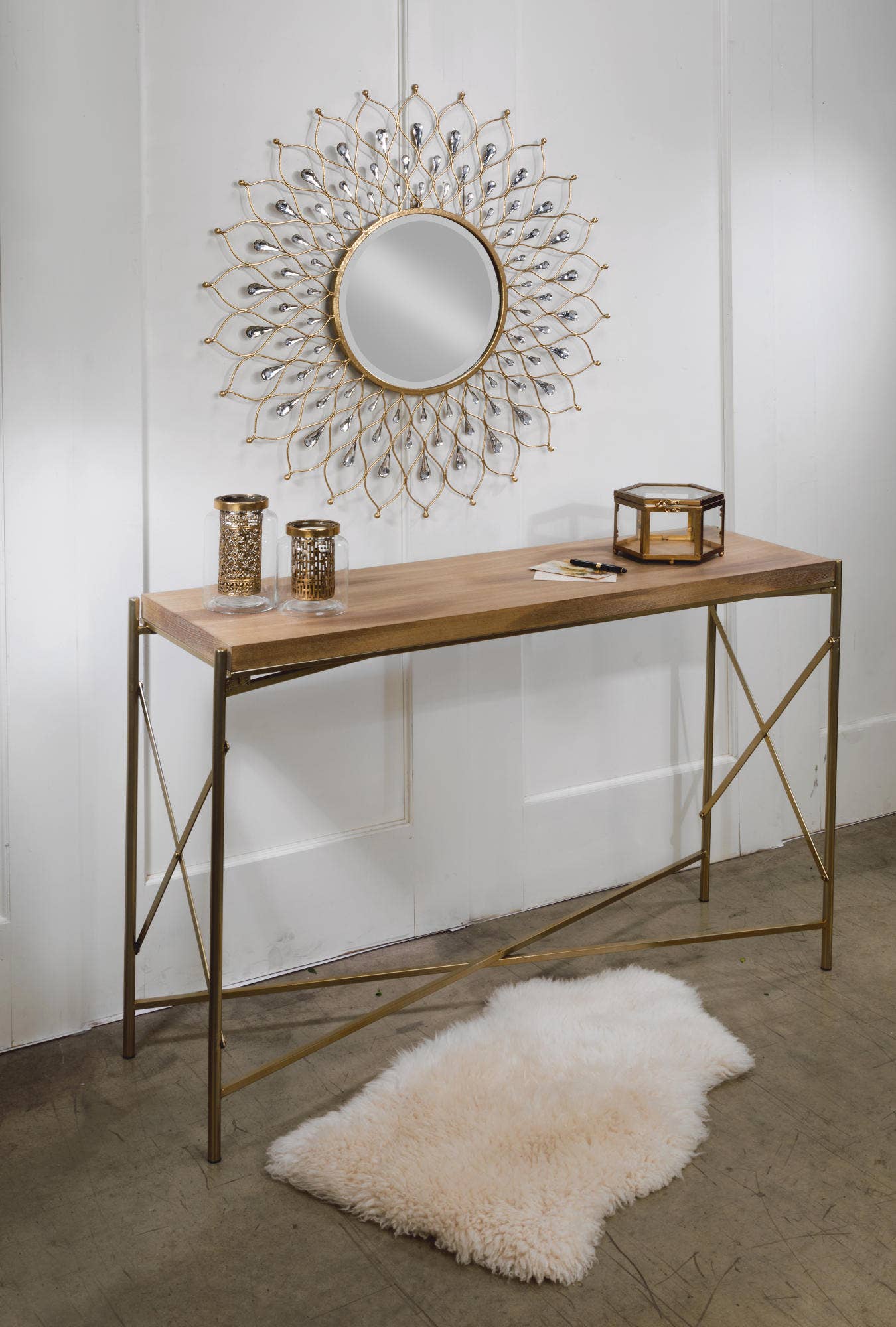 35" Metal StarBurst with Mirror