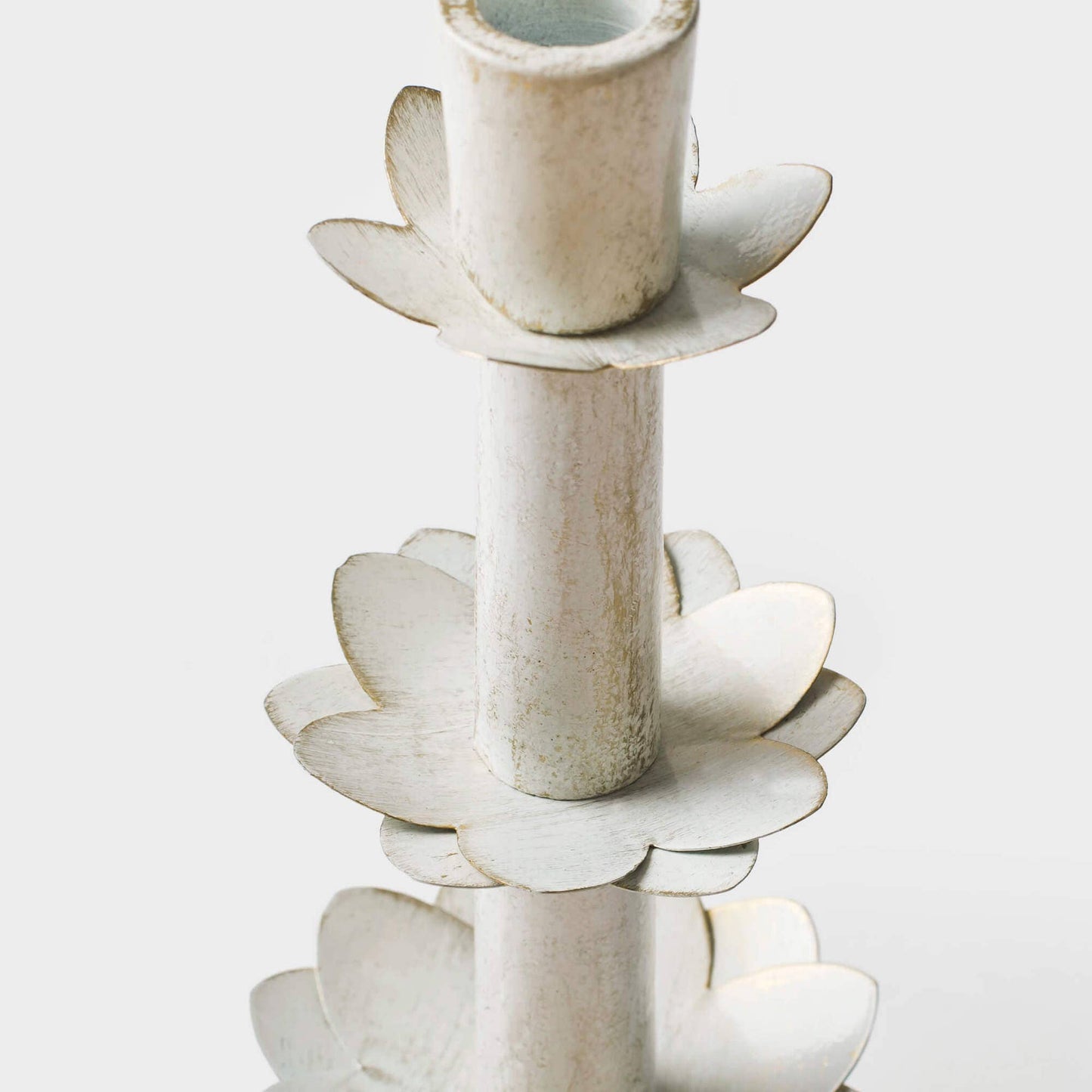 Lotus Bloom Tapered Candleholders
