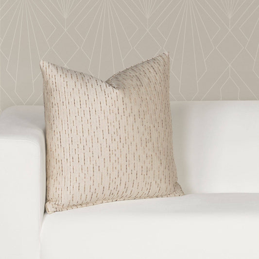 The Great Gatsby Sideline Woven Stripe Throw Pillow