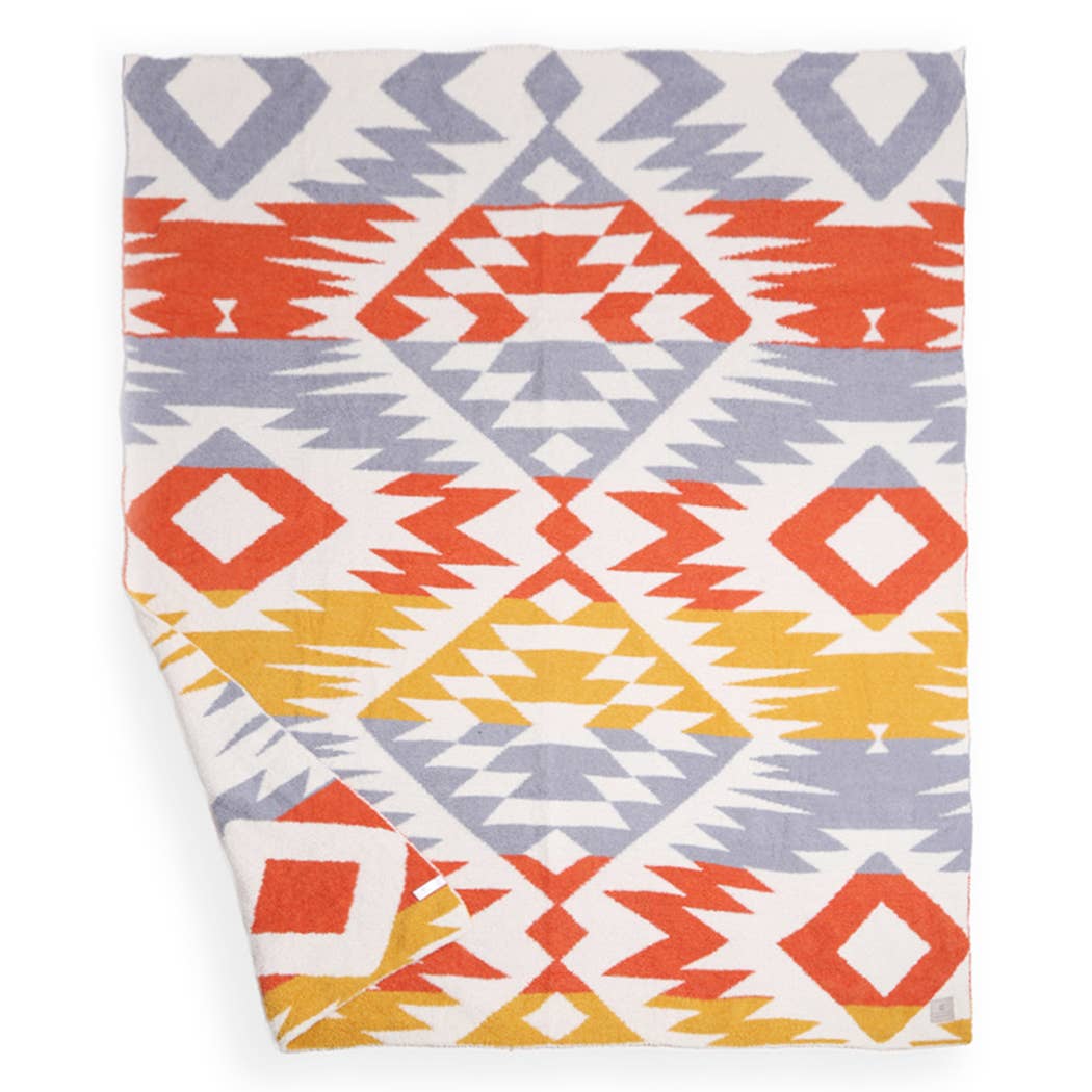 Tribal Pattern Cozy Soft Throw Blanket