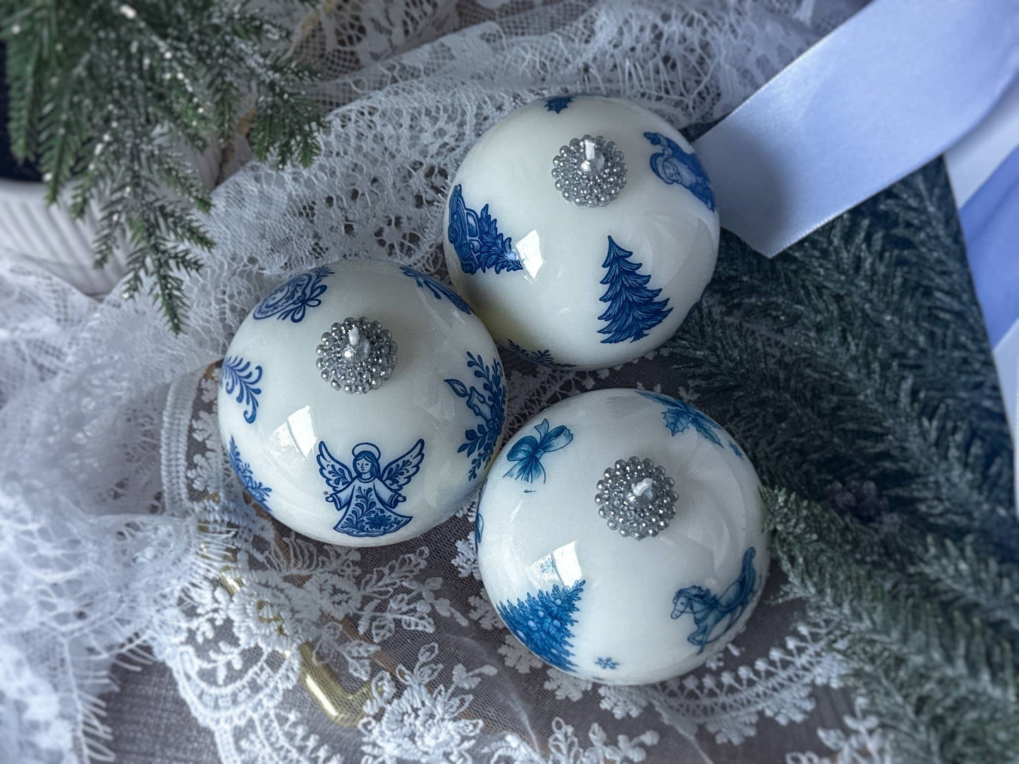 Christmas candle in Gift Box - 1pc | Unique Holiday Xmas