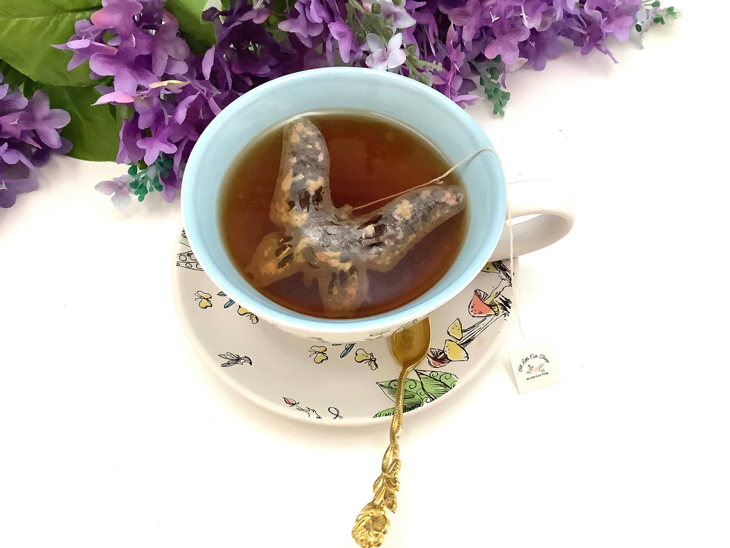 Butterfly Black Tea and Roses All Little Cute Things packet