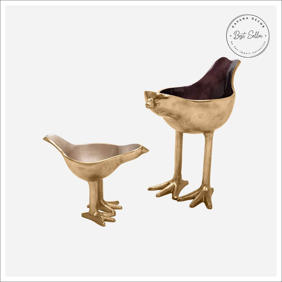 Leslow Bird Bowls -Set 2
