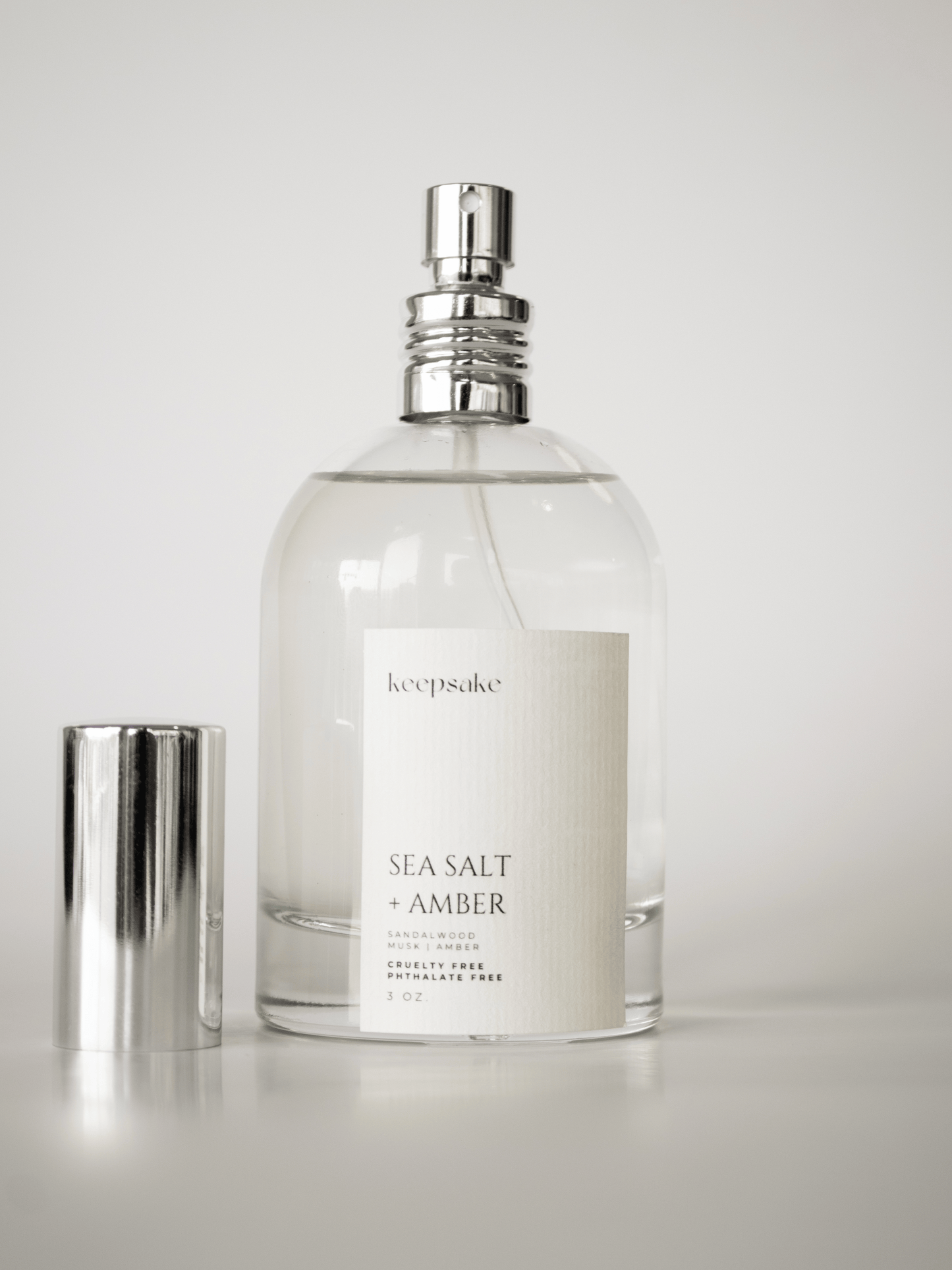 3 oz. Room/Linen Spray - Sea Salt + Amber