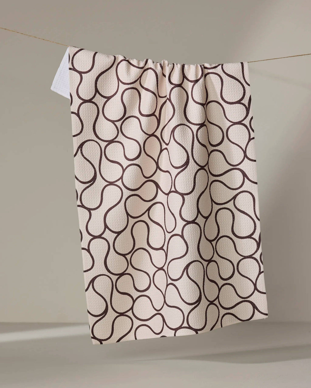 Coffee Swirl Tea Towel
