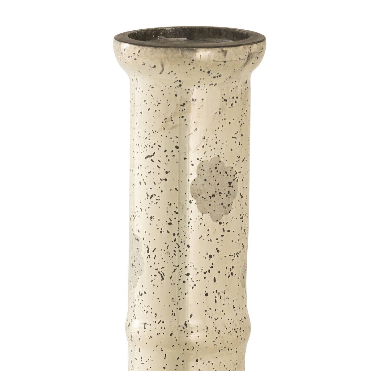 Edith Floral Filigree Pattern Glass Vase