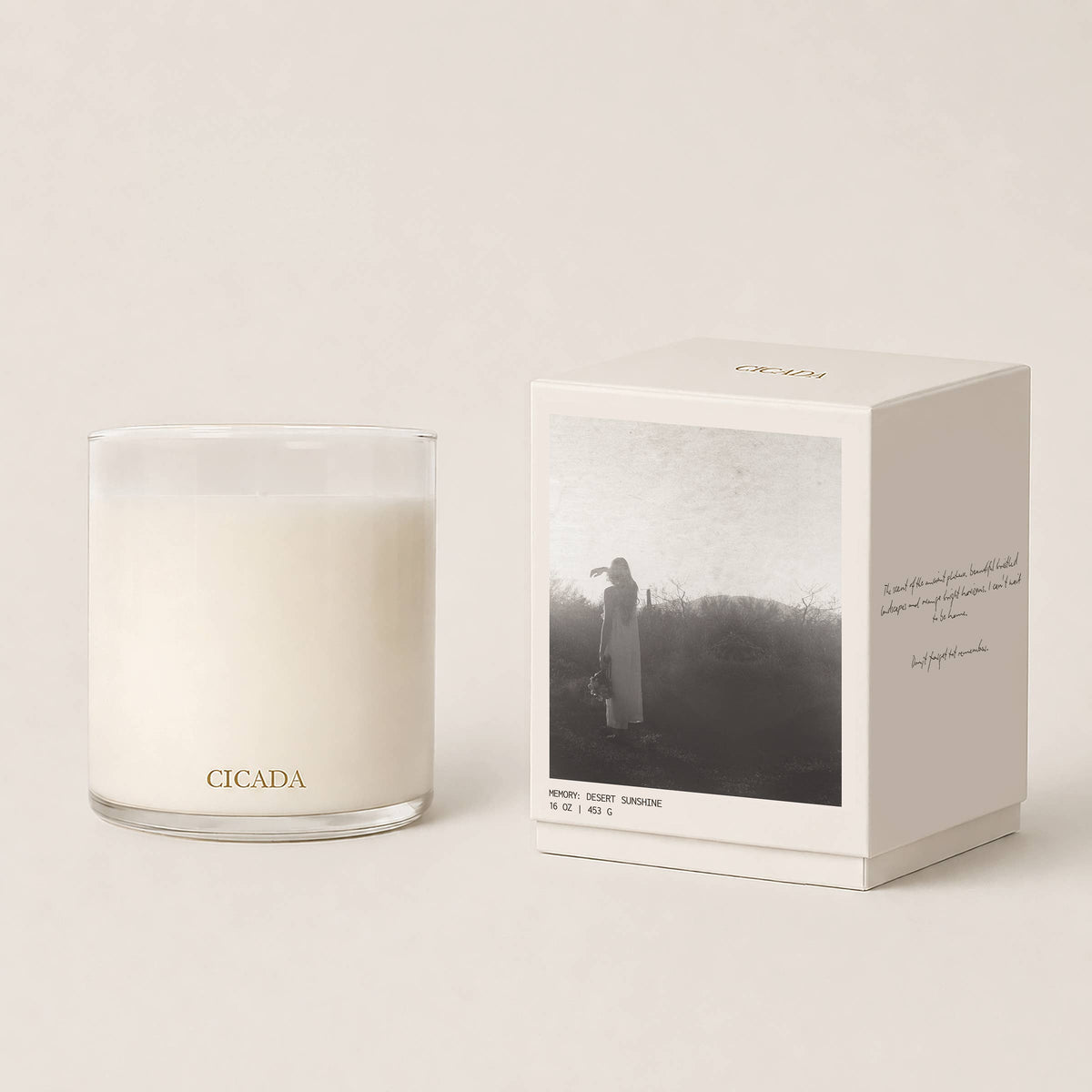 DESERT SUNSHINE Large Candle