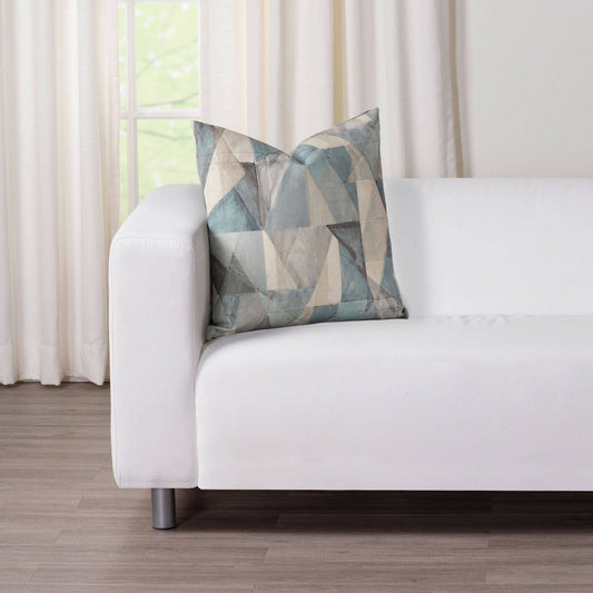 Siscovers Refraction Ice Geometric Print Throw Pillow