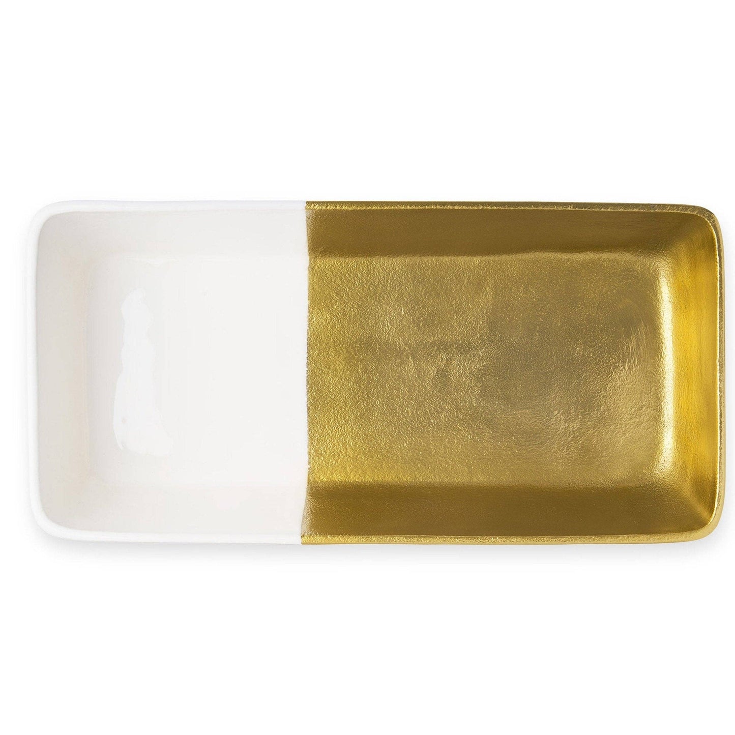 Russo Gold and Enamel Serving Bowl