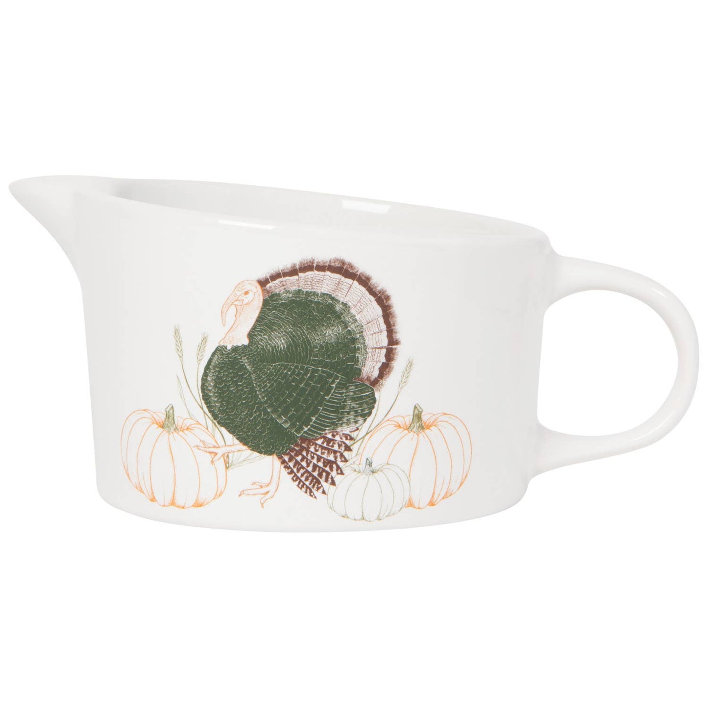 Cornucopia Thanksgiving Gravy Boat