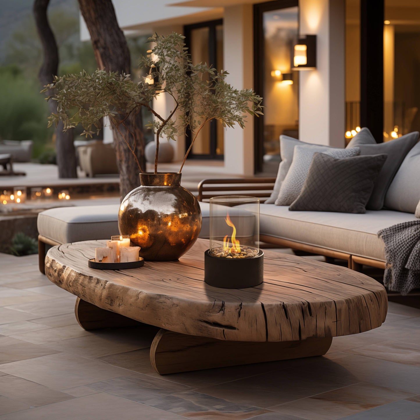 Indoor/Outdoor Portable Tabletop Fire Pit