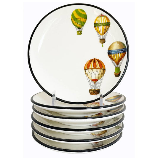 Up up and Away Hot Air Balloon Canape Small Dishes -set of 6