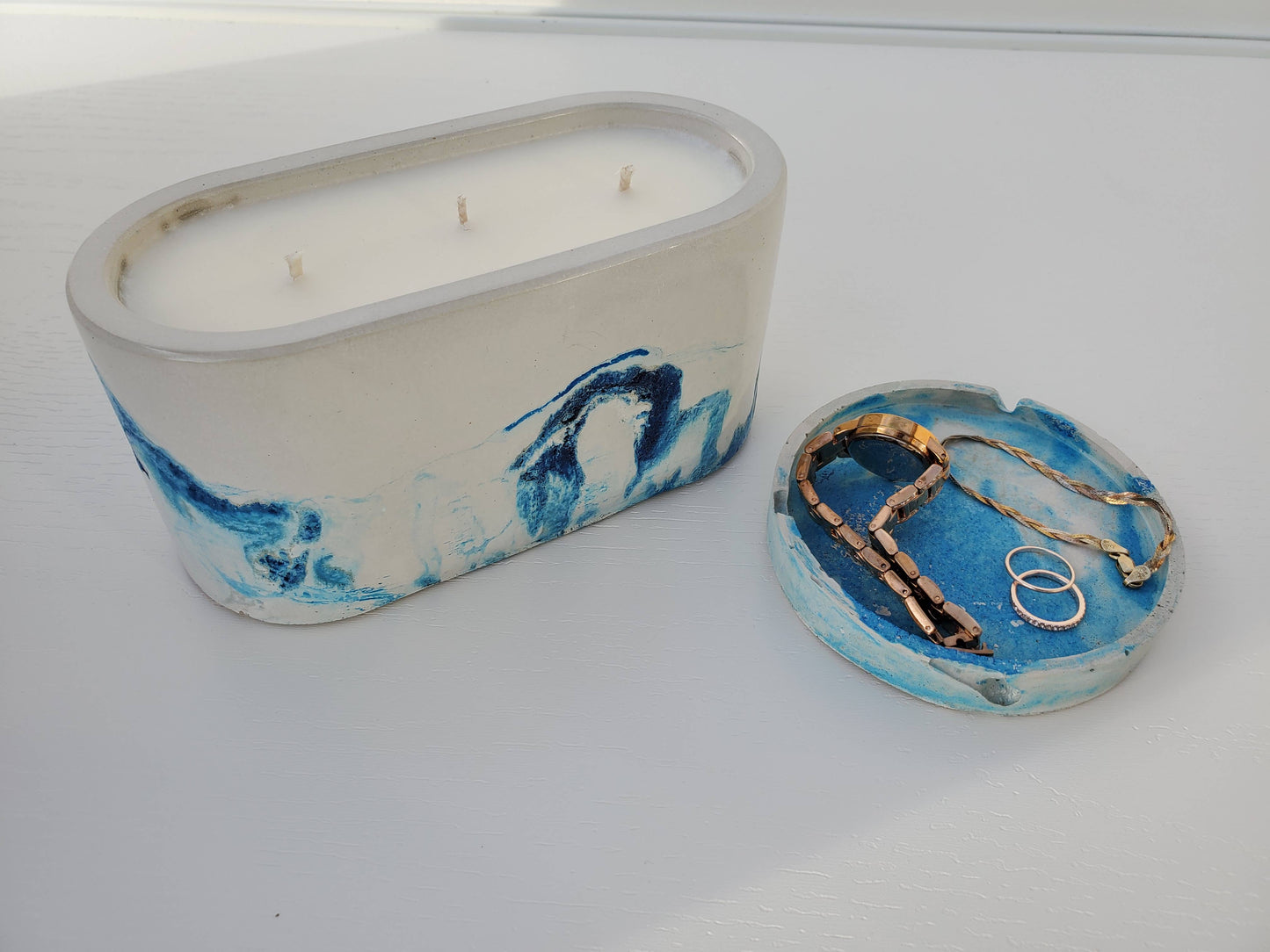 Concrete Candle