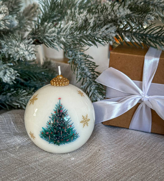 Christmas Candle | Festive Holiday gift candles