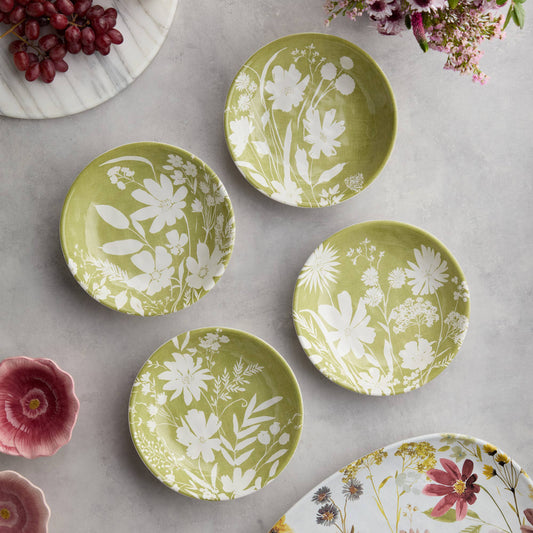 Wildflowers Soup Bowl 9" x 2"