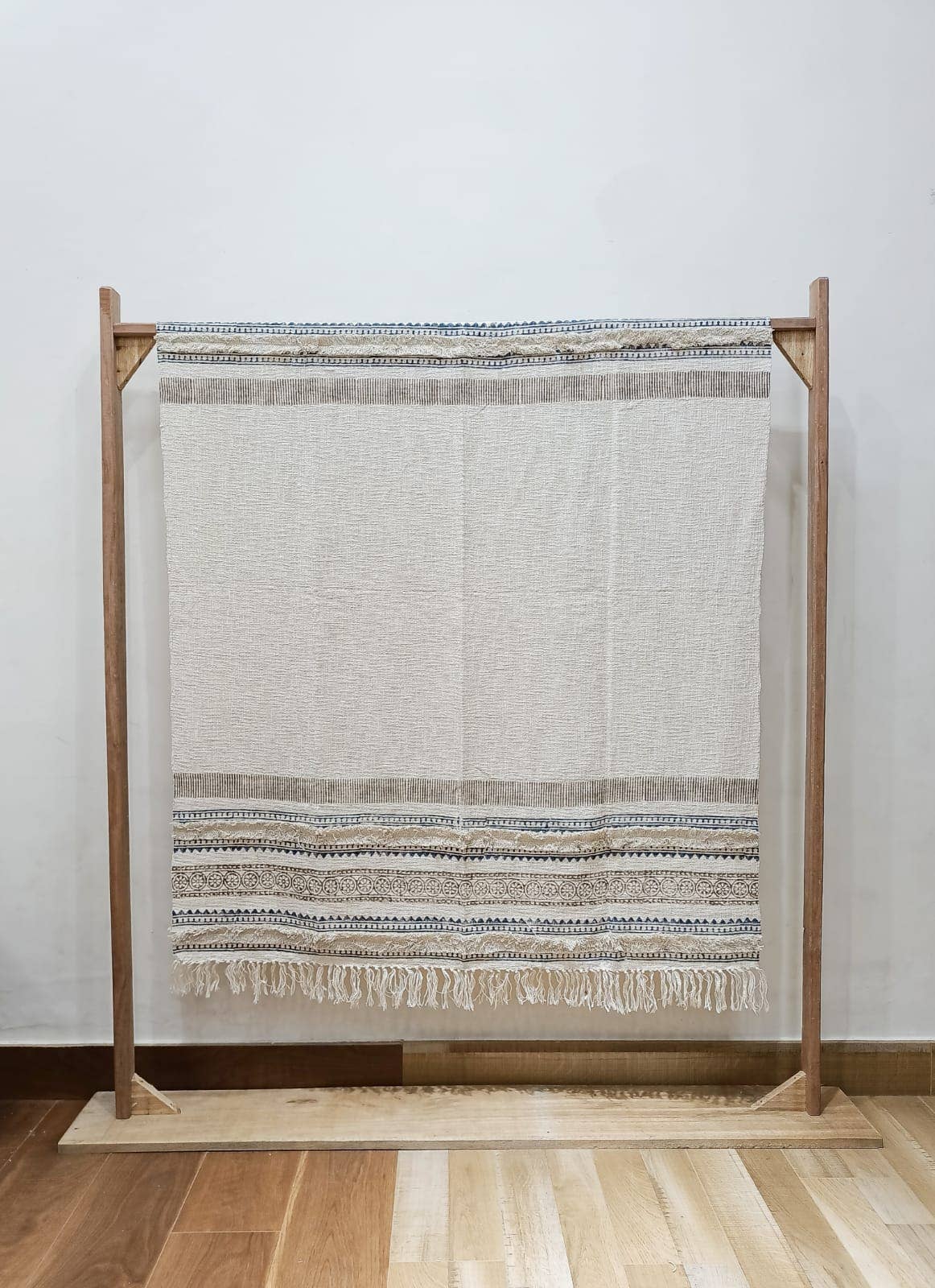 Handblock printed throws for home decor | Affordable throws