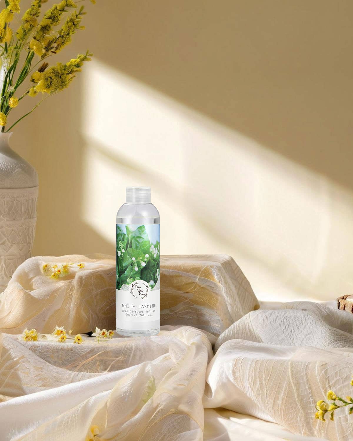 200ml Fragrance Diffuser Refill Oil - White Jasmine