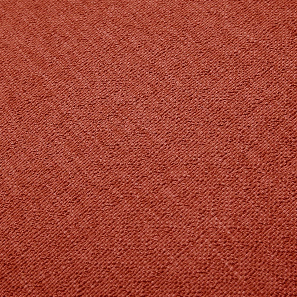 Scandinavian Elm Wood Spice Red Lounge Chair *