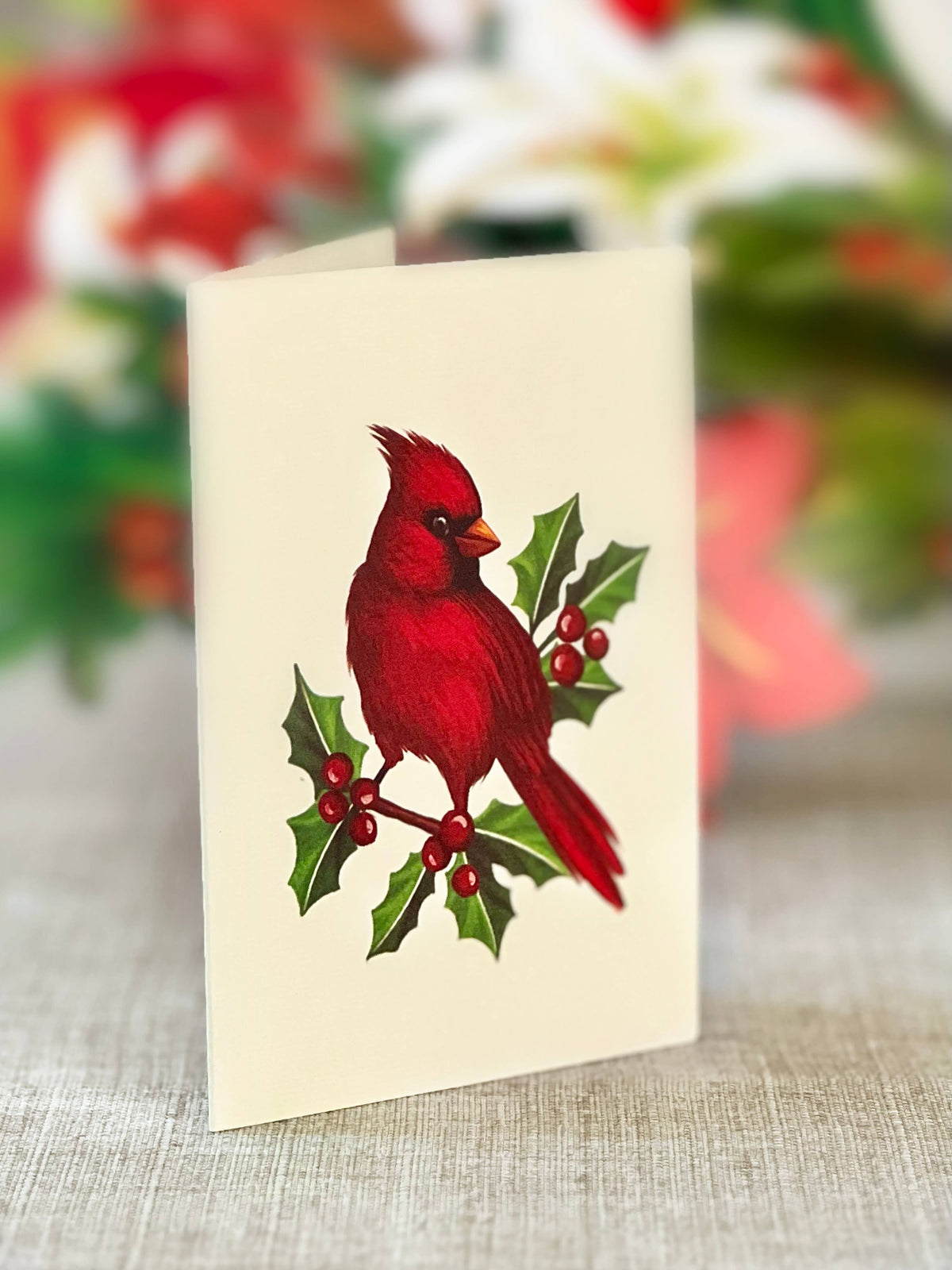 Winter Joy Pop up holiday Greeting Card