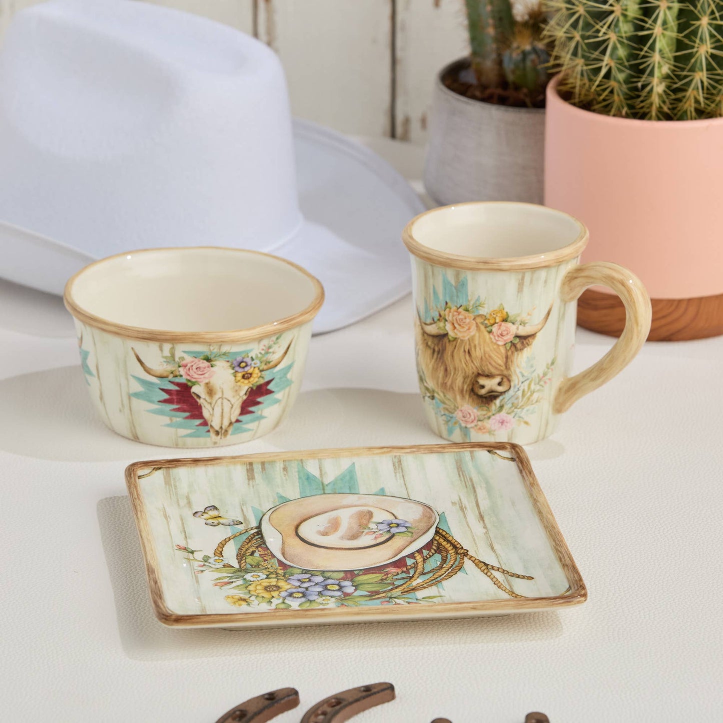 Rosewood Ranch Ice Cream Bowl 5.25" x 3"