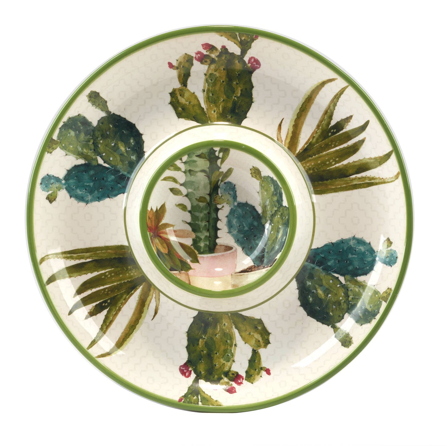 Cactus Verde Chip and Dip 13.75in