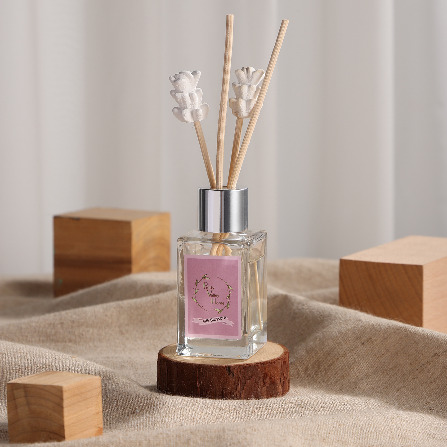Mini ceramic diffusers - Silk Blossom 30ml