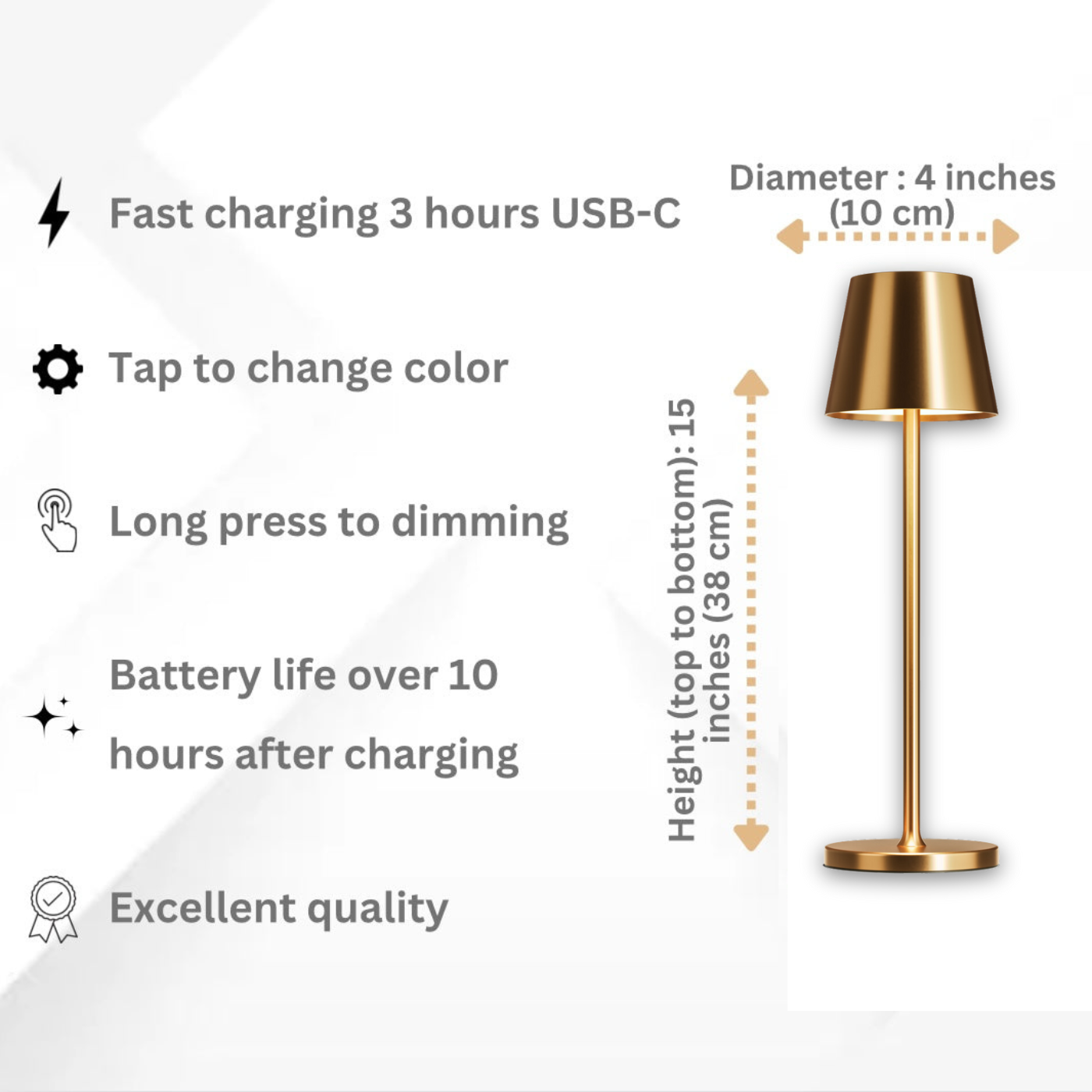 Helsinki Modern Cordless Table Lamp