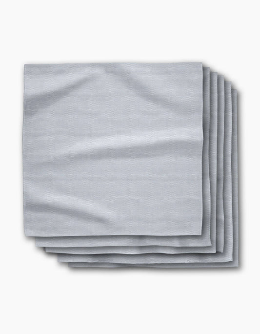 Chambray Light Blue Dinner Napkins