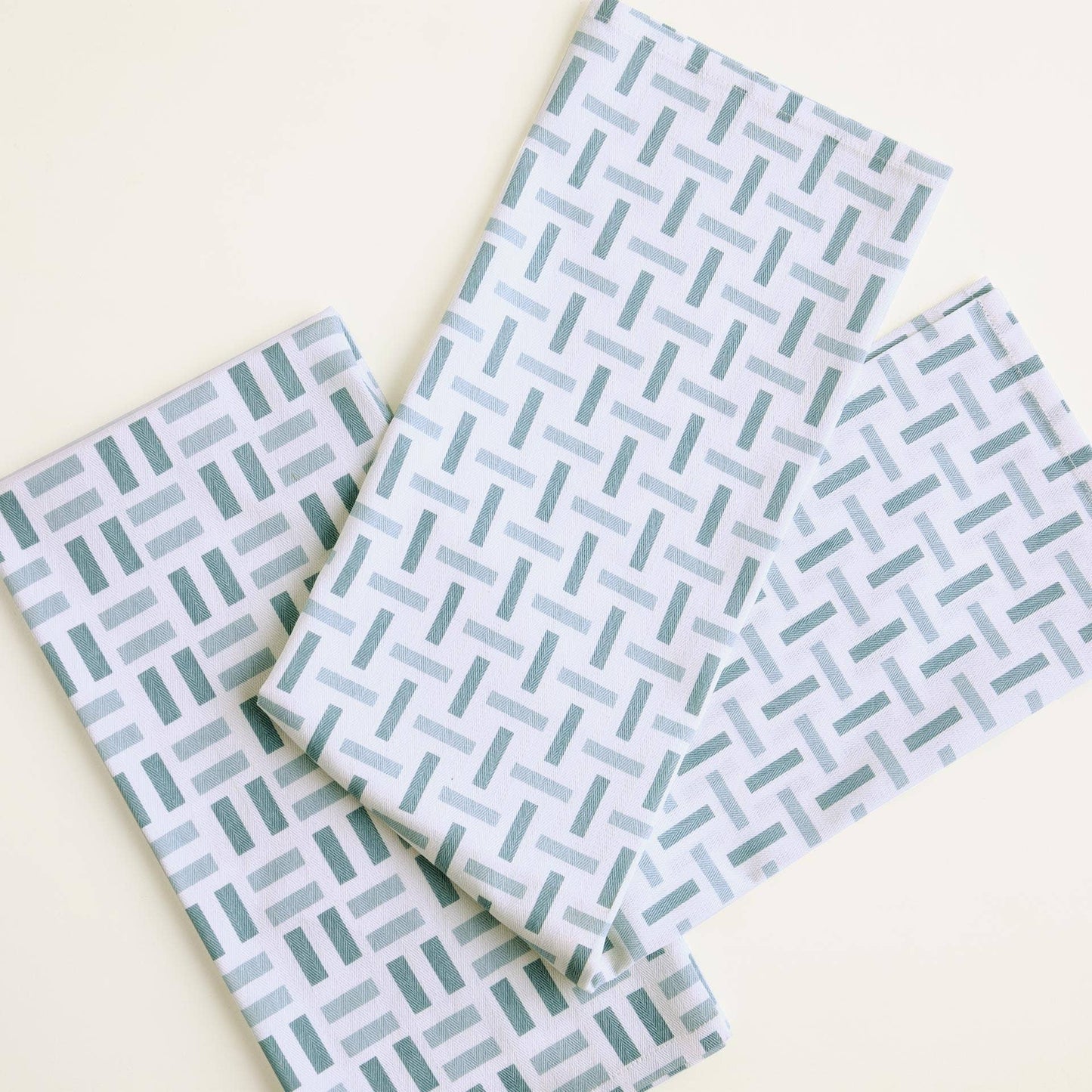Maze Cotton Dish Towel Set of Two